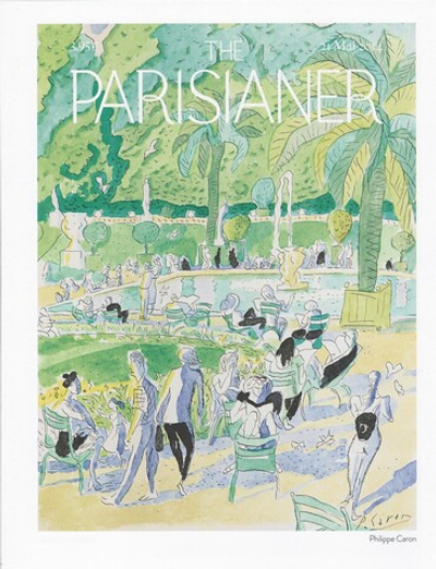 Постер журнала The Parisianer 21-05-2014, двойной