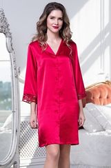 Рубашка халат на пуговицах Mia-Amore MARISIA МАРИСИЯ 8587