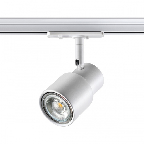 Светильник трековый однофазный двухжильный IP20 GU10 50W 220V Molo