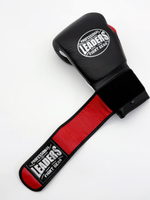 Перчатки боксерские LEADERS LiteSeries (черно-красные)