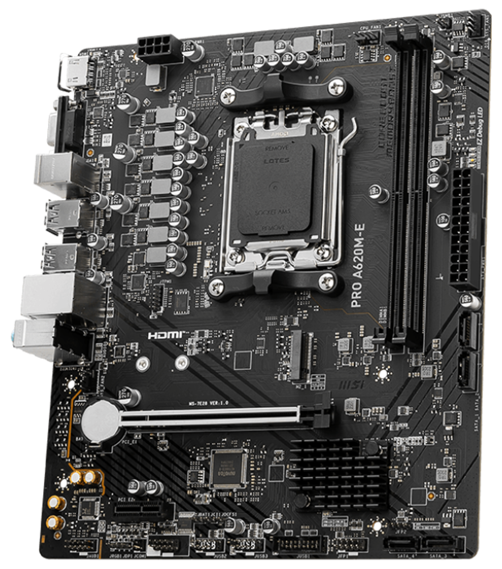 Материнская плата mATX MSI PRO A620M-E