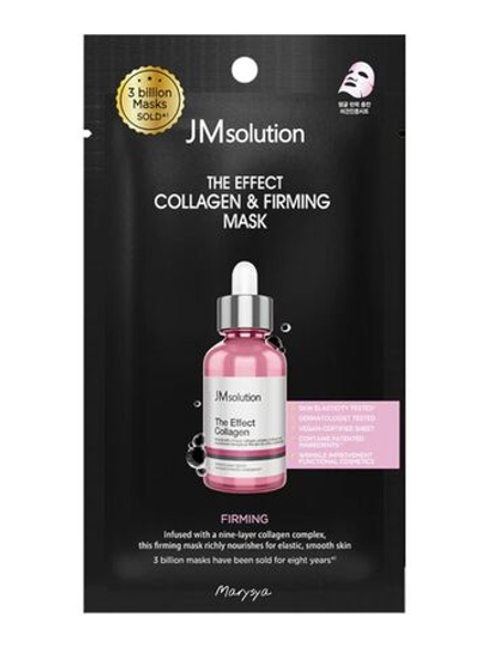 JMSOLUTION ЛИФТИНГ МАСКА С КОЛЛАГЕНОМ  THE EFFECT COLLAGEN & FIRMING MASK,