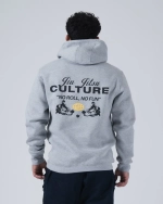 Худи KINGZ Jiu Jitsu Culture Tee серая