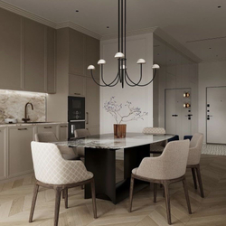 Подвесная люстра в современном стиле