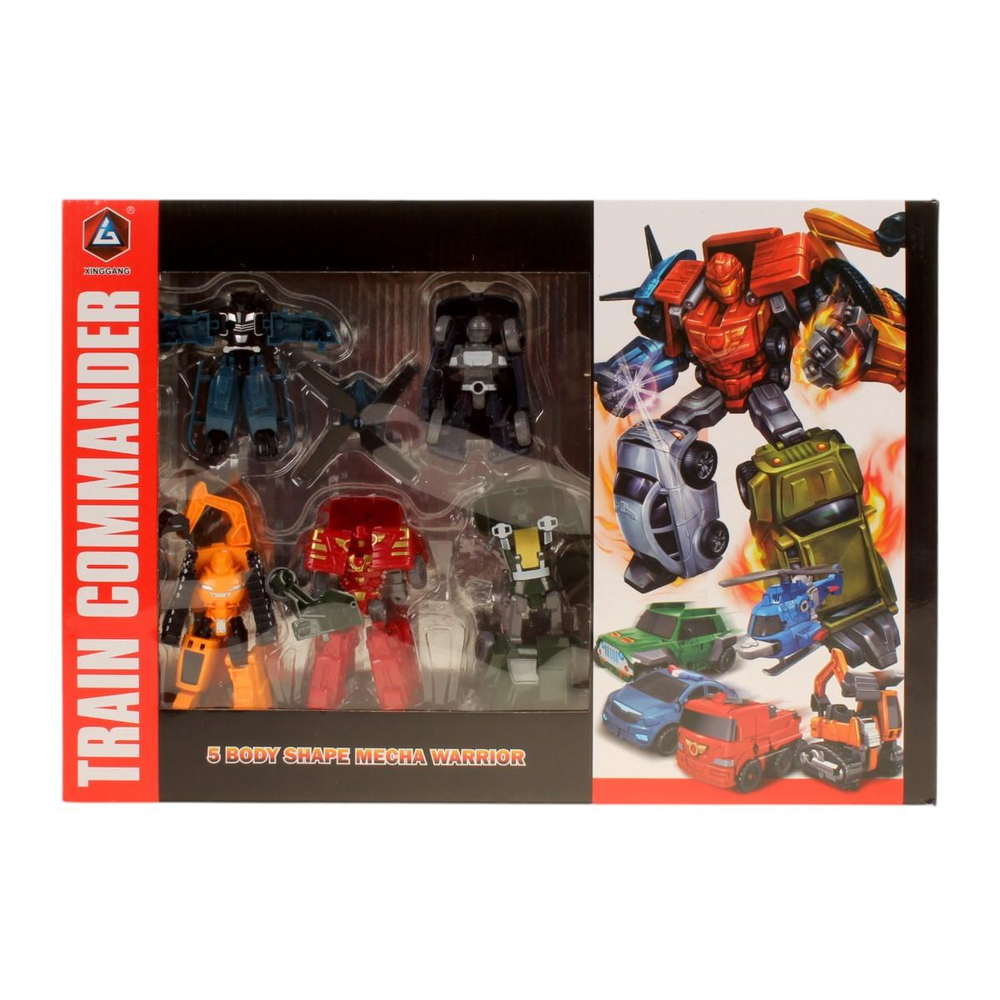 Трансформер-робот, коробка HD32