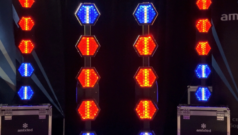 Световой прибор Amixled P2 RETRO LIGHT