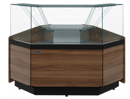 Нейтральная витрина CARBOMA BORNEO 2 KC80 N-5 (внешний угол 90)