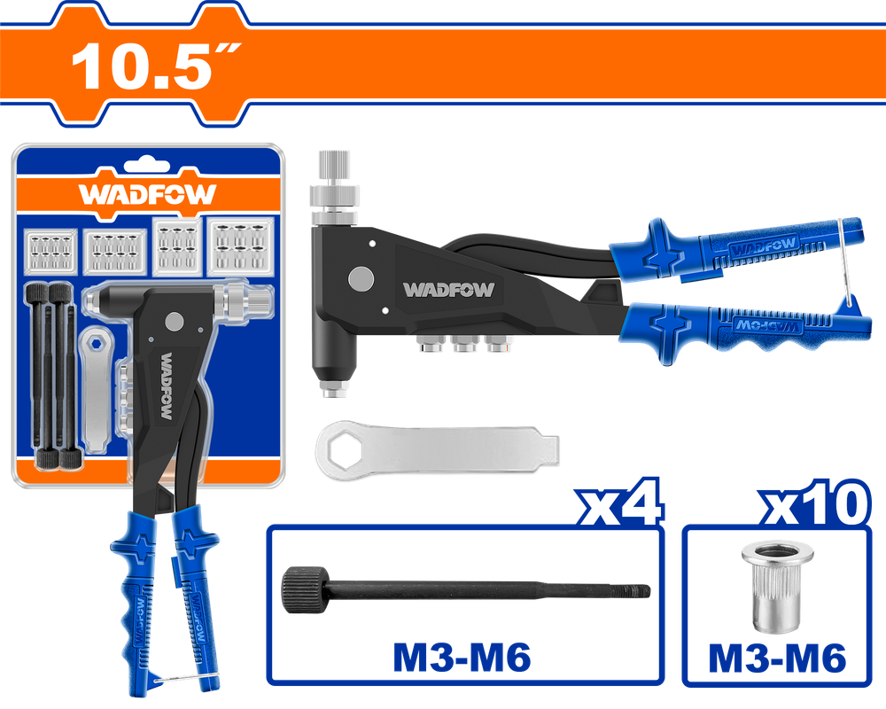 Зaклeпoчник резьбовой WADFOW WHR5710