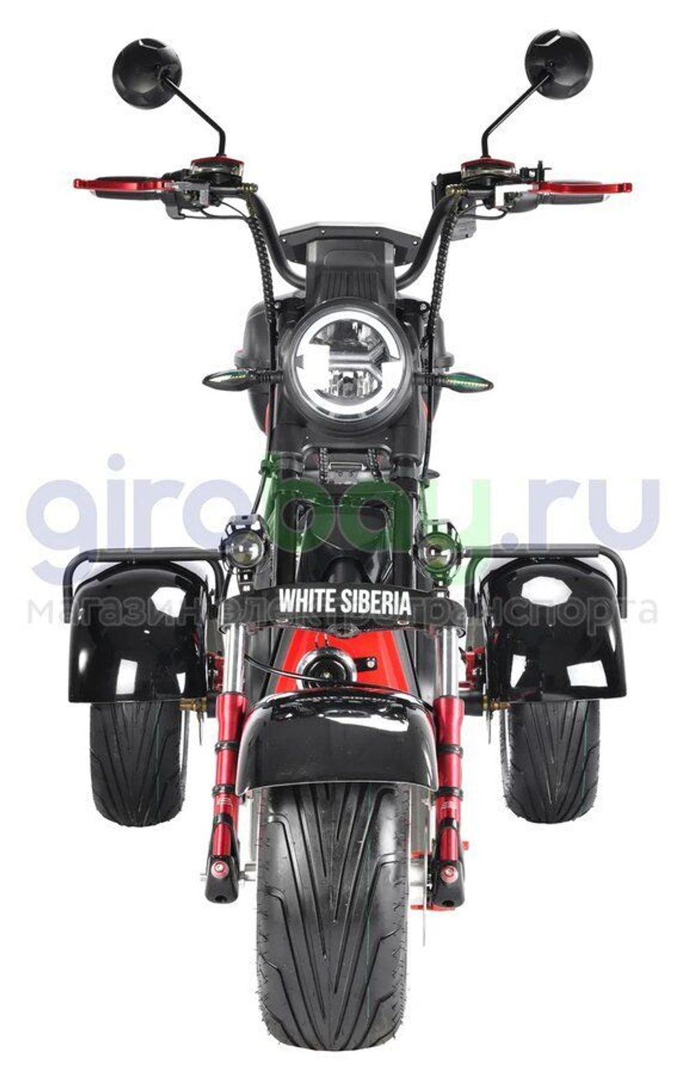 Электроскутер CityCoco WHITE SIBERIA PRO TRIKE 3000W (Черный) фото 7 Электроскутер CityCoco WHITE SIBERIA PRO TRIKE 3000W (Черный) фото 7 фото №9