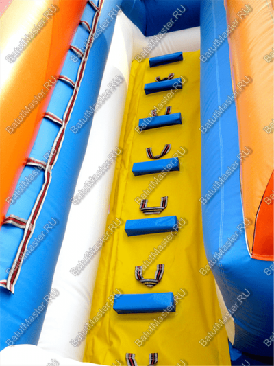 Коммерческий надувной батут "Новая ракета" 6*4.5*6 м