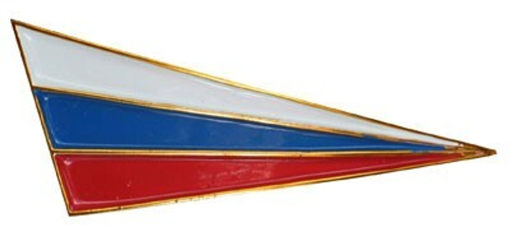 Флажок на берет триколор РФ