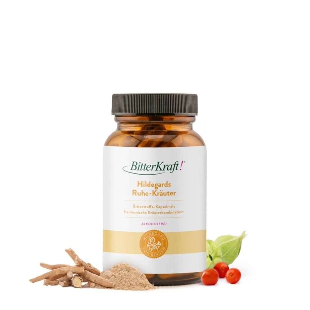 Горькая сила! Капсулы с травами для отдыха от Хильдегарды (90 капсул)