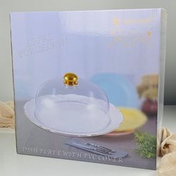 Lenardi 109-271 Блюдо 34,5см с крышкой ORCHIDEA в под.уп.(х6)Фарфор