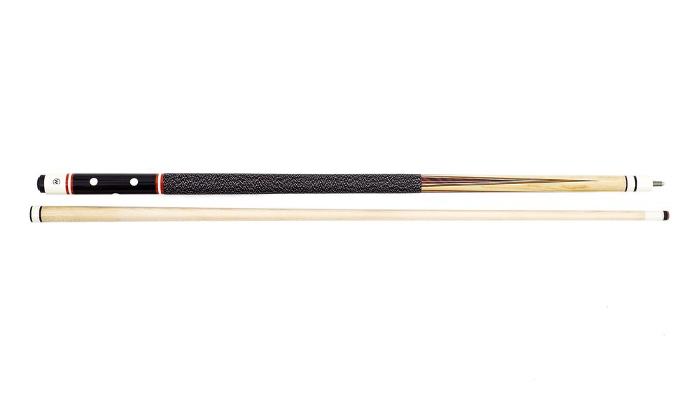 Кий / пирамида 2-pc &quot;W-6040&quot; (черный) с оплеткой