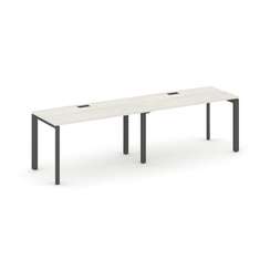 Style Project Рабочая станция односторонняя SN-59P.ORS-012 Дуб Наварра/Металл Антрацит/Черный Заглуш