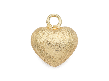 Кулон Фактурное Сердце, 17,5мм