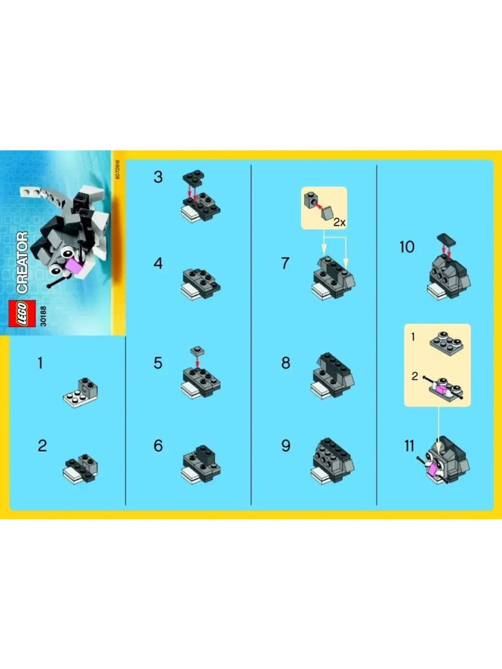 Конструктор LEGO Creator 30188 Котенок