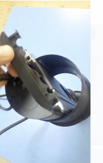 Выдвижная розетка 3 гнезда черная GTV schuco AE-BRW3GS (брак)