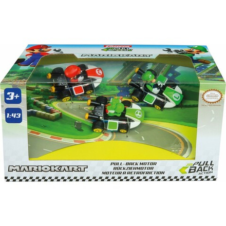Carrera Pull & Speed - 3 Nintendo Mario Kart 3-pack 13010 / артикул   13010  / GTIN 9003150130109