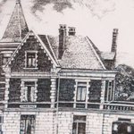 Декоративная тарелка «GARE DOMMELDANGE, 1884»