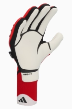Вратарские перчатки adidas Predator Pro Fingersave - красный