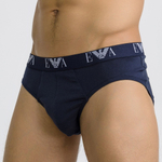 Набор из 3 разноцветных трусов-брифов Emporio Armani (Размер: M) (Цвет: разноцветный)