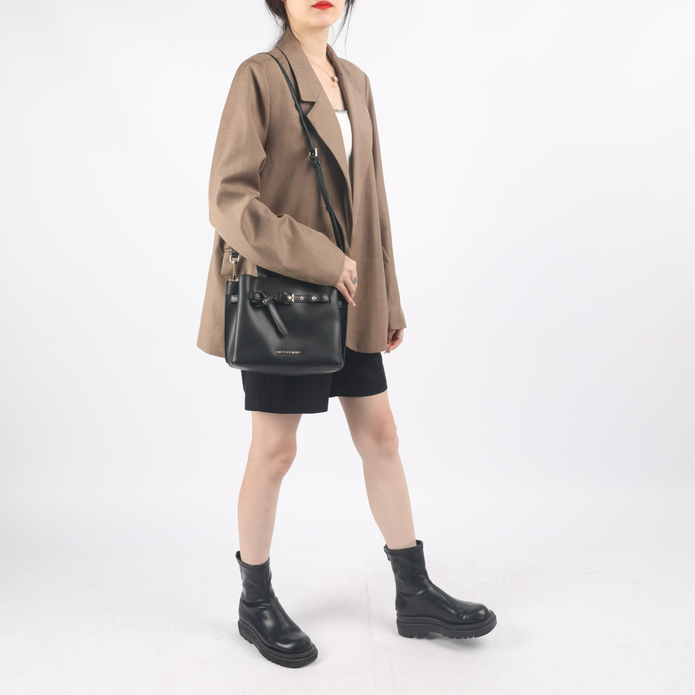 Сумка MICHAEL KORS MK Emilia, 35F0GU5S5T-BLACK