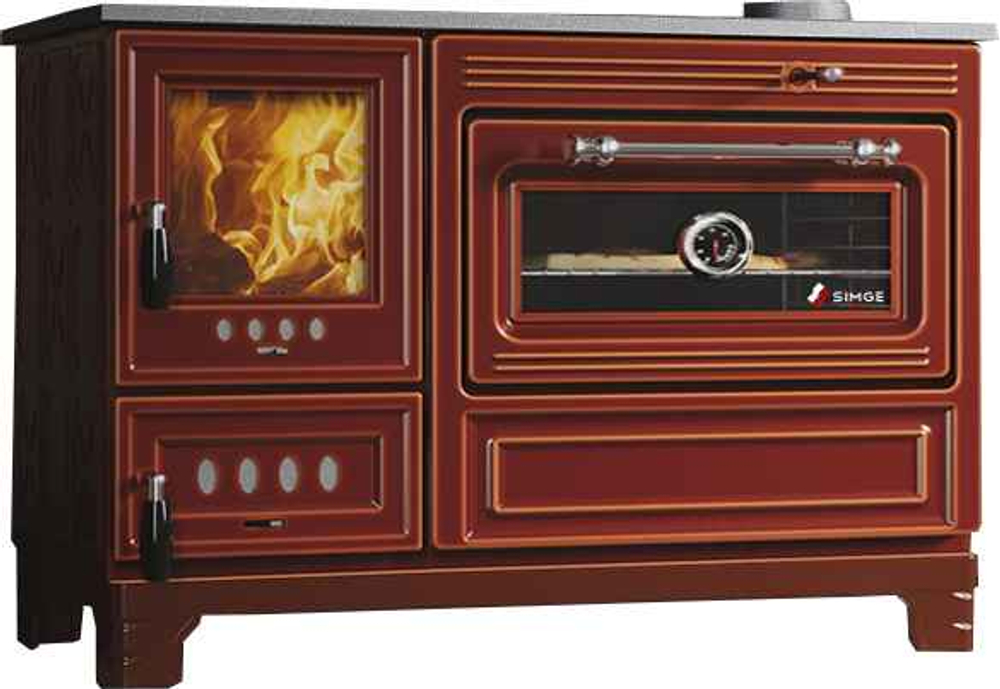 Дровяная кухонная печь Simge Soba 6020