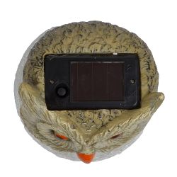 USL-S-813-GT160 OWL Садовый светильник на солнечной батарее Сова. 1 светодиод. Белый свет. 1xАА Ni-Mh аккумулятор в-к. IP44. TM Uniel