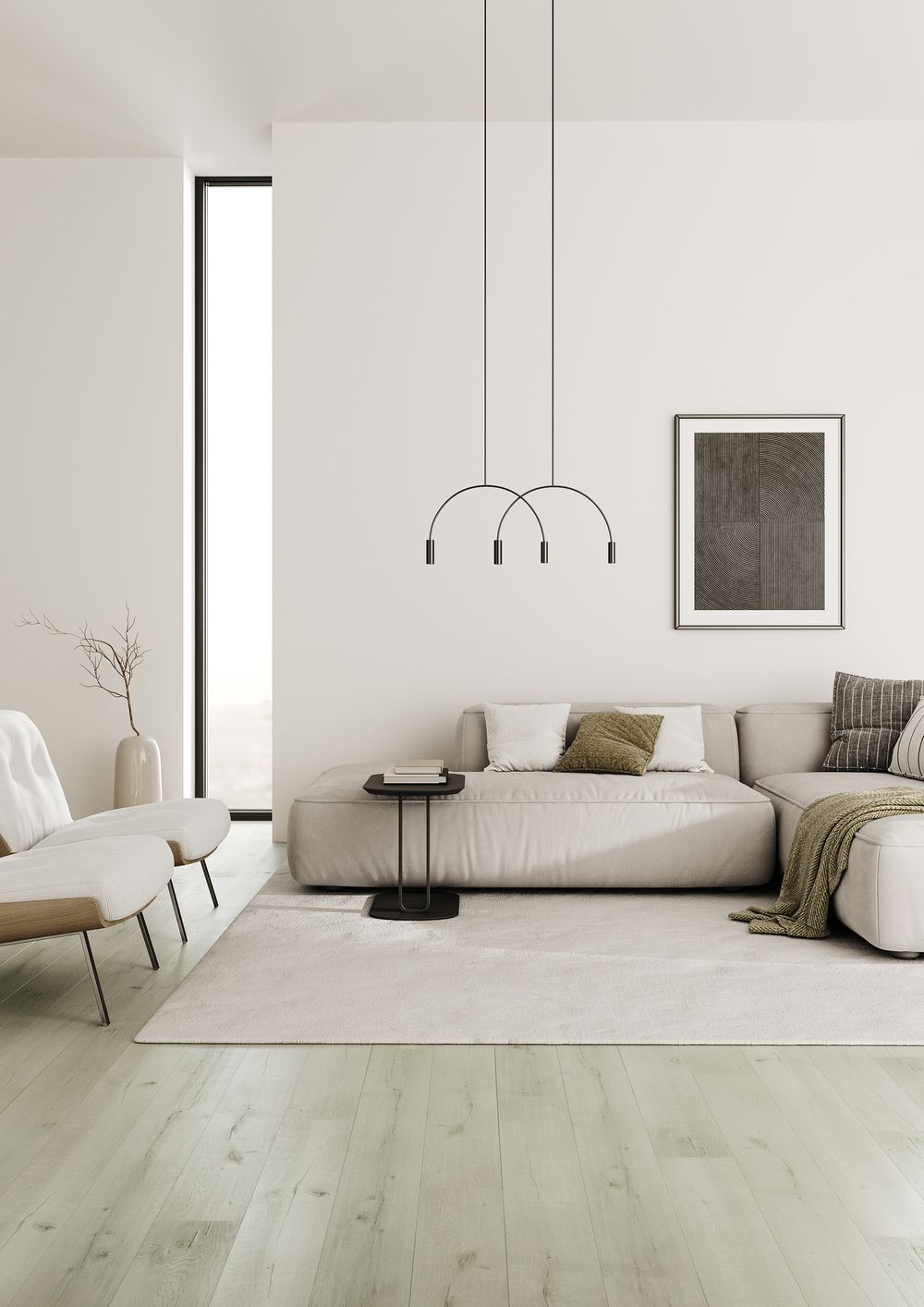 Fargo Bevel Дуб Лондонский Туман, 1,664 м²