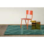 Ковер шерстяной ручной работы geometric dance зеленого цвета, 200х280 см