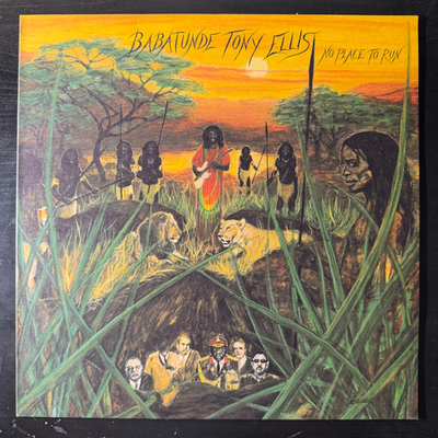 Babatunde Tony Ellis ‎– No Place To Run (Швеция 1979г.)