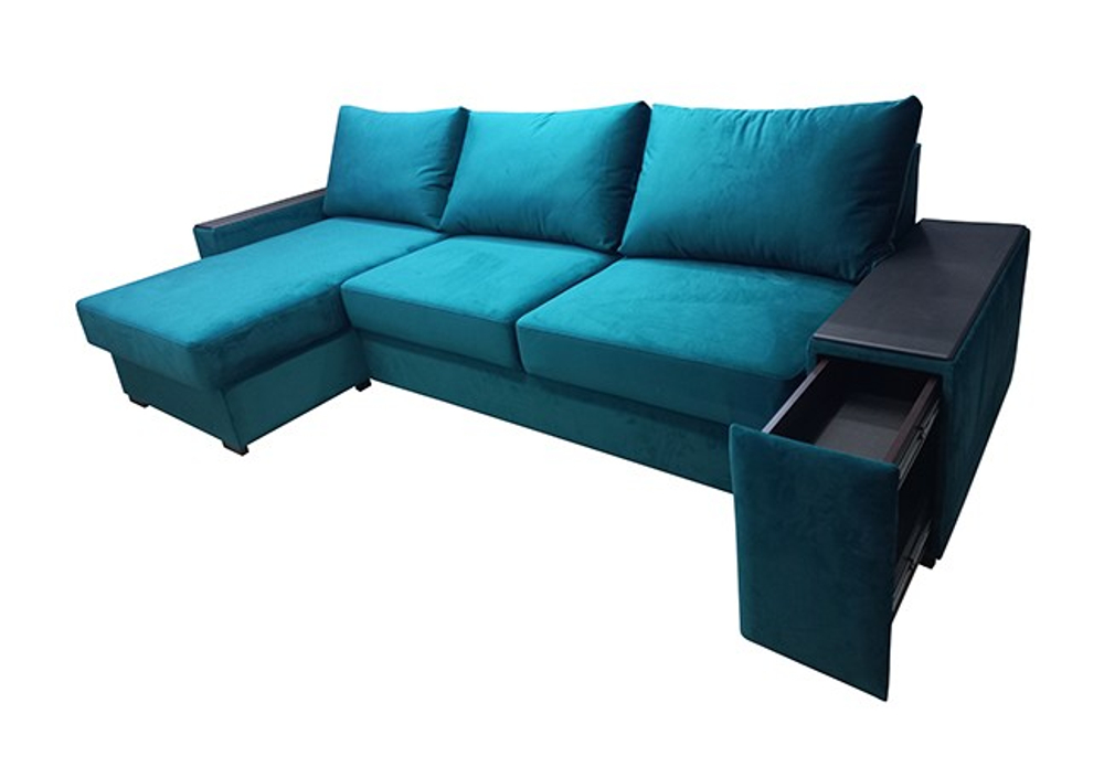 Диван-кровать "Сантьяго" с оттоманкой