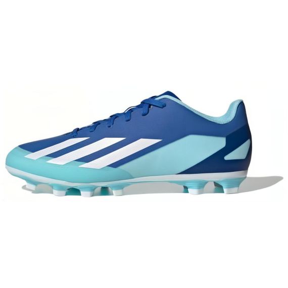 Кроссовки Adidas X Crazyfast.4 Футбольные бутсы Низкие Синий Бирюзовый Унисекс