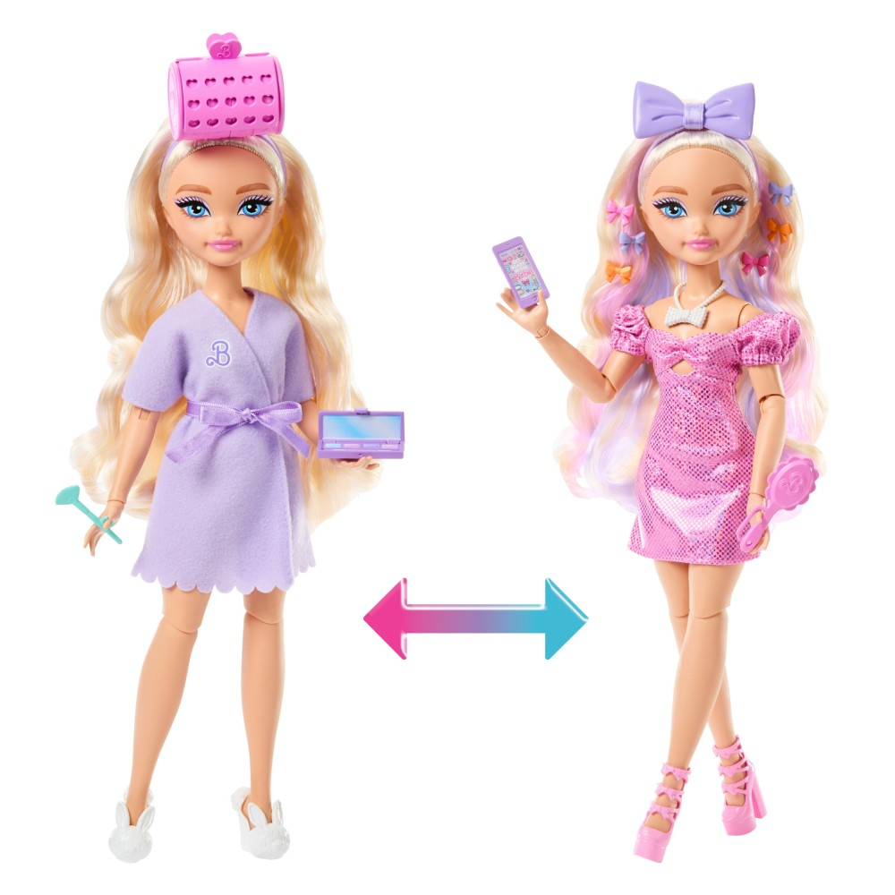 Barbie Dream Besties - Набор ОДЕВАЙСЯ СО МНОЙ + модная кукла + аксессуары JGG38