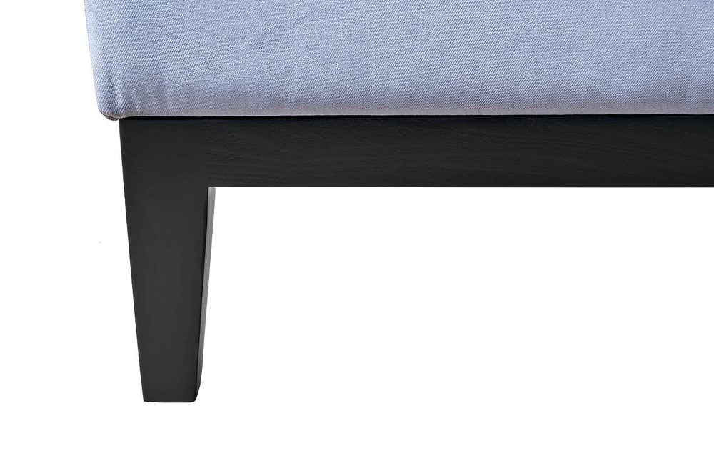 Пуф прямоугольный бархатный 40x38x60см Garda Decor Stella синий