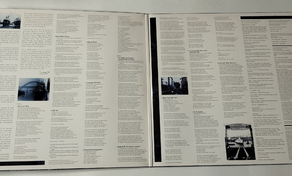 Винтажная виниловая пластинка LP Sting The Last Ship (EU 2013)