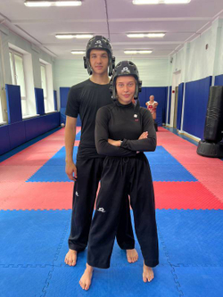 Шлем для тхэквондо ProfSport черный