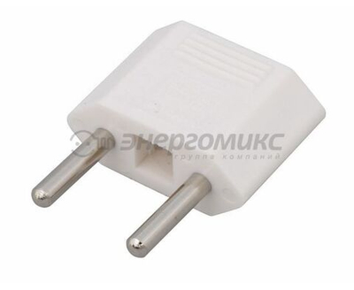 Сетевой плоский адаптер переходник REXANT 6А белый 11-1041-01