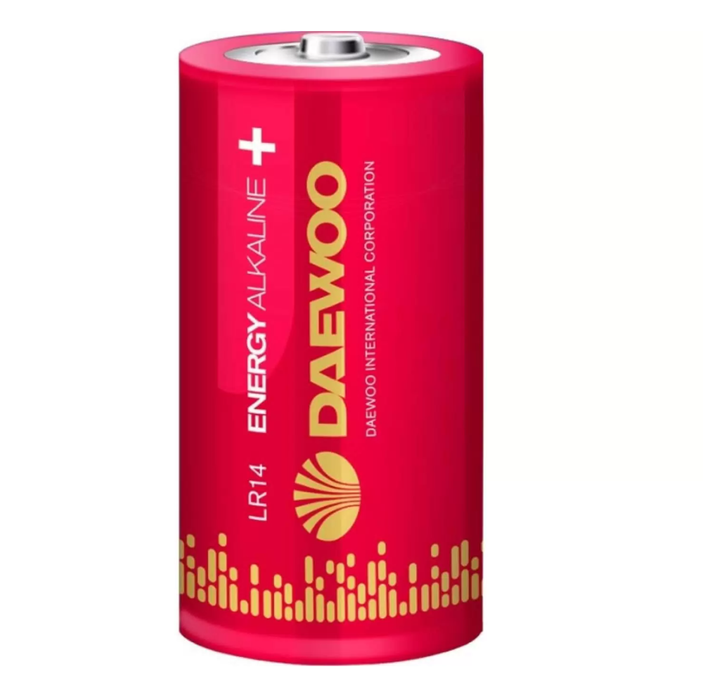 Батарейки алкалиновые DAEWOO ENERGY Alkaline C LR14EA-2B 2шт