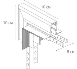 Коннектор угловой внутренний для магнитного шинопровода Arte Lamp