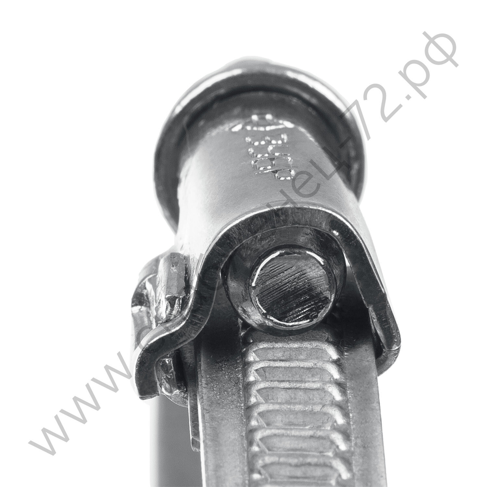 ЗУБР Х-9Н 60-80мм, накатная лента 9 мм, червячный хомут, цинк, 50 шт (37807-80)