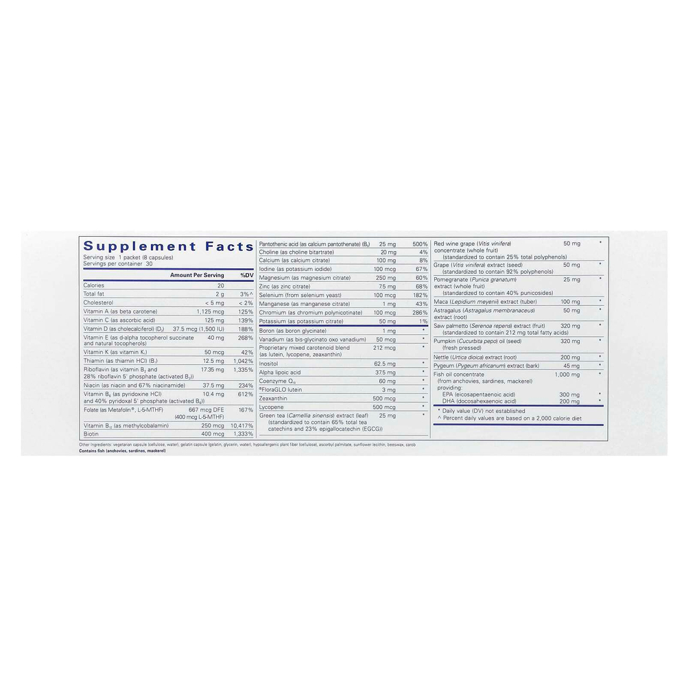 Pure Encapsulations, Men's Pure Pack, 30 пакетиков