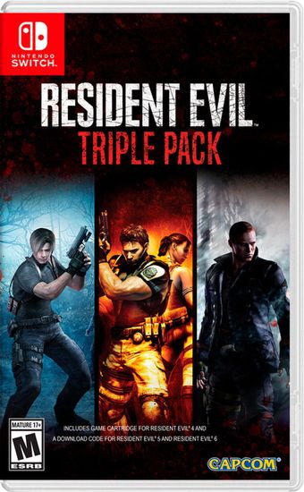 Resident Evil Triple Pack (Nintendo Switch, Английская версия)