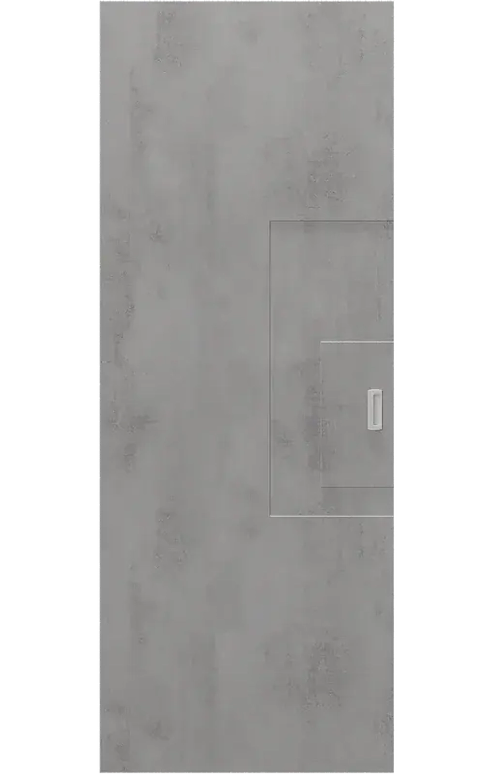 Межкомнатная дверь PV1 с раздвижной системой Invisible