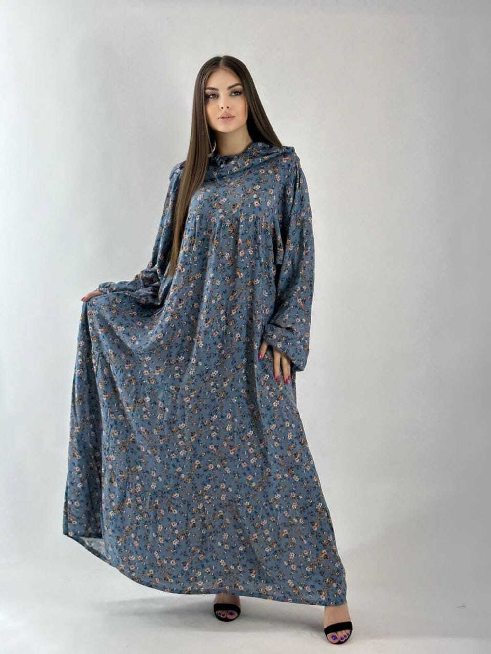 [m]Платье с капюшоном 201