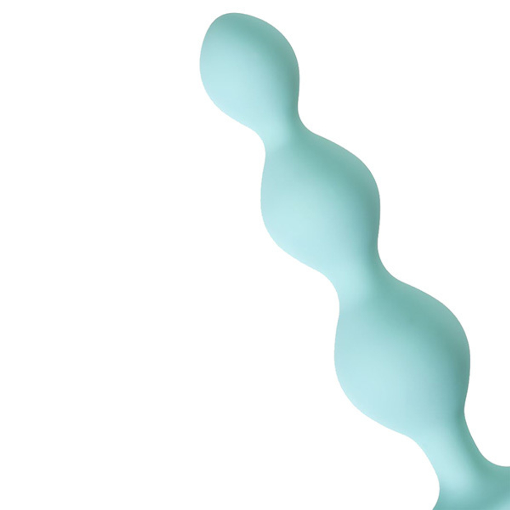 Мятная анальная втулка 10,5см ToyFa ToDo Triple 357039