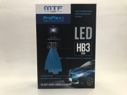 Светодиодные лампы MTF Light HB3/9005 ProFlex MAX 45W, 4500lm, 12-24V, 6000K (к-т 2шт.)
