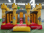 Коммерческий надувной батут "Замок дракона"