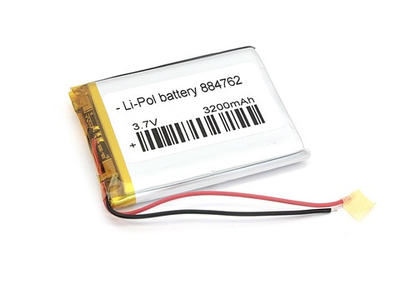 Аккумулятор Li-Pol (батарея) 8.8*47*62мм 2pin 3.7V/3200mAh